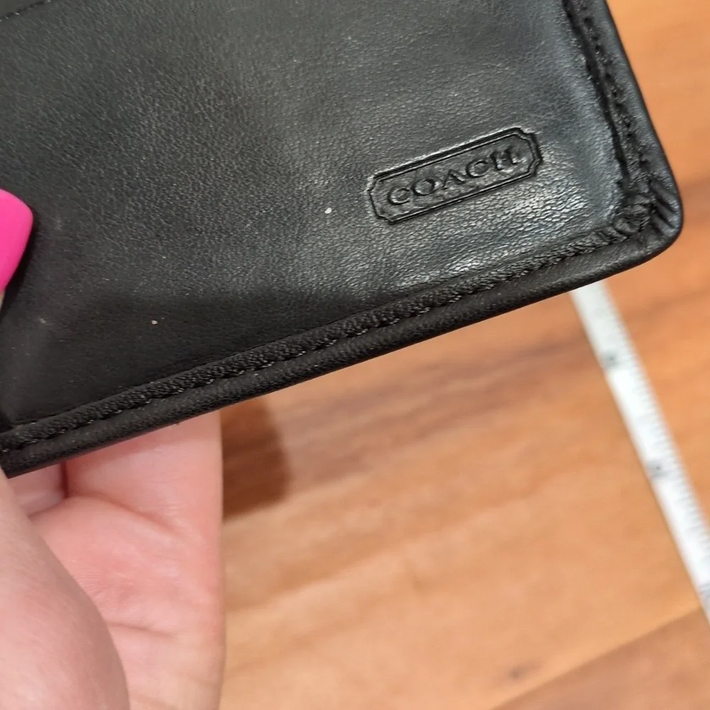 Coach Alexandra Black Leather Envelope wallet - Picture 7 of 15